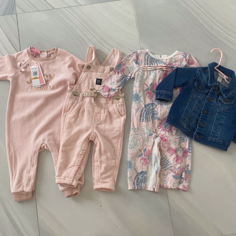 Baby girl 6-9 set & 12 month Juicy
